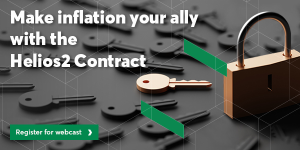 Webcast: Make inflation your ally with the Helios2 Contract. Register here.
